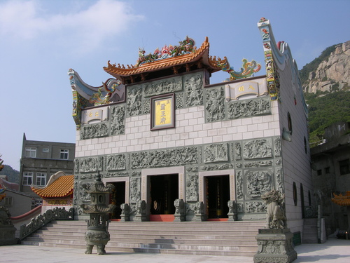 ▲蕭王府廟是塘岐街景的地標